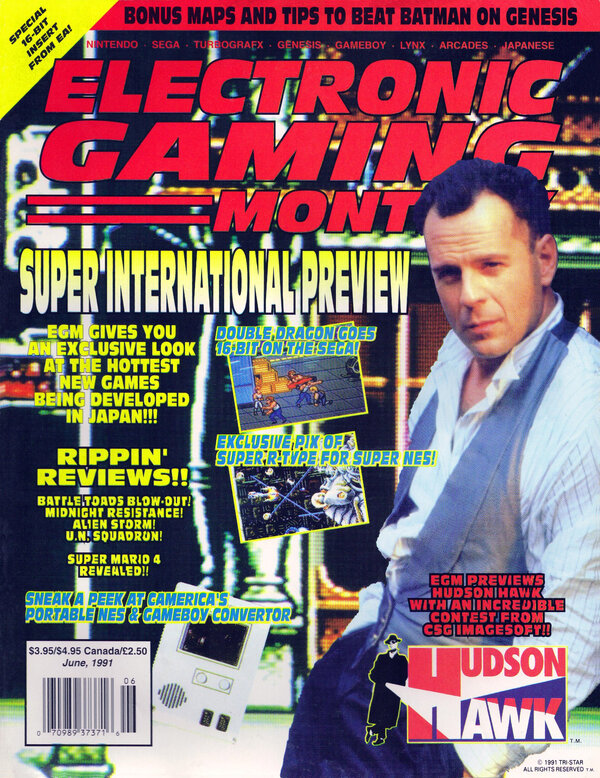 Electronic Gaming Monthly Issue 23 (June 1991) cover
